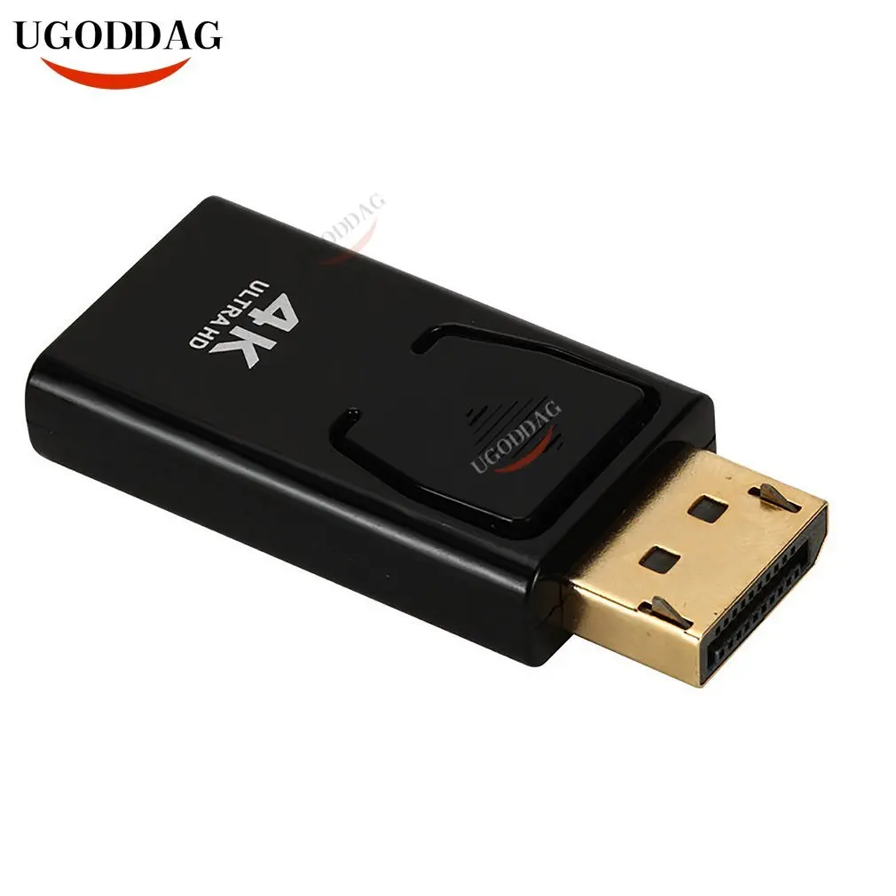4K Dp к Hdmi-совместимый адаптер революционный Displayport с женским ПК ТВ проектором |