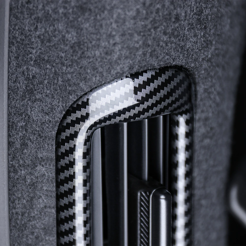 Стильная внутренняя отделка из углеродного волокна для кондиционера Hyundai Ioniq 5N 2024