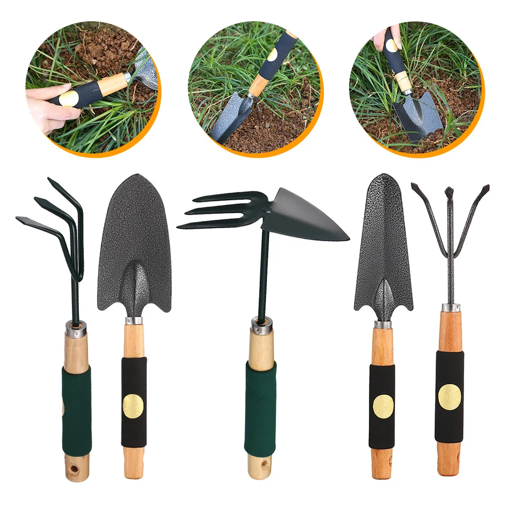 

1 Set Durable Gardening Shovel Tools Practical Garden Rake Outdoor Use Gardening Fittings