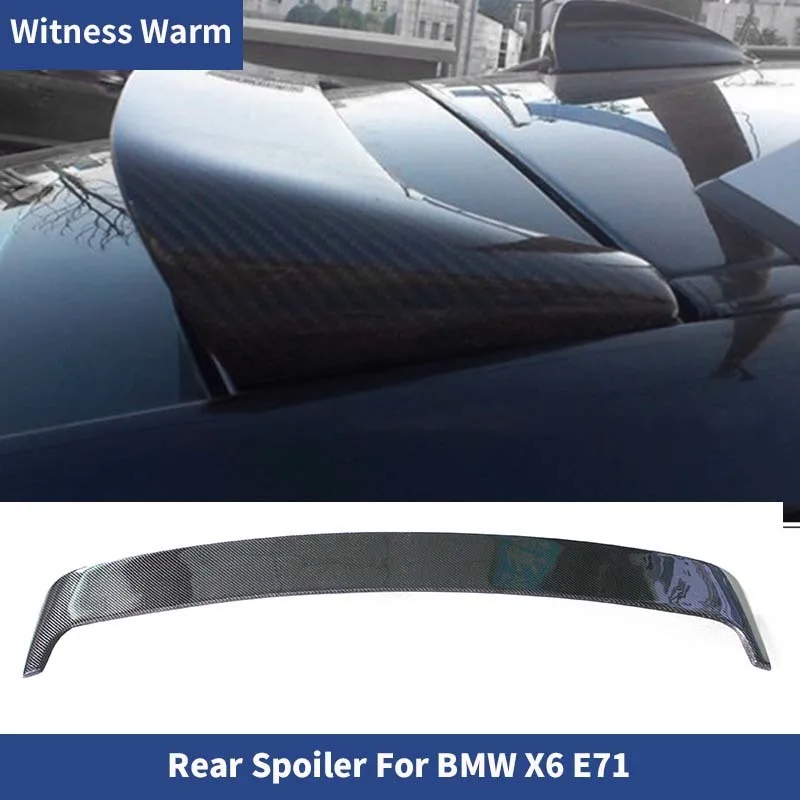 

Высококачественный спойлер из углеродного волокна для крыши Bmw X6 E71 2015 2008 2009 2010 2011 2012 2013 2014 X6 E71 Frp