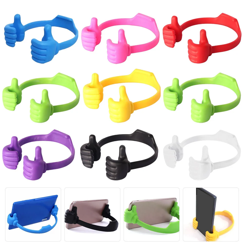 

Holder Standthumb Thumbs Cell Lazy Cellphone Holders Desk Desktop Tabletstands Mobile Racks Handcradle Novelty Bracket Support
