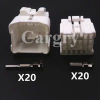 1 set 20p 6240 1116 car plastic housing connector automobile instrument wiring harness unsealed socket 6240 5134