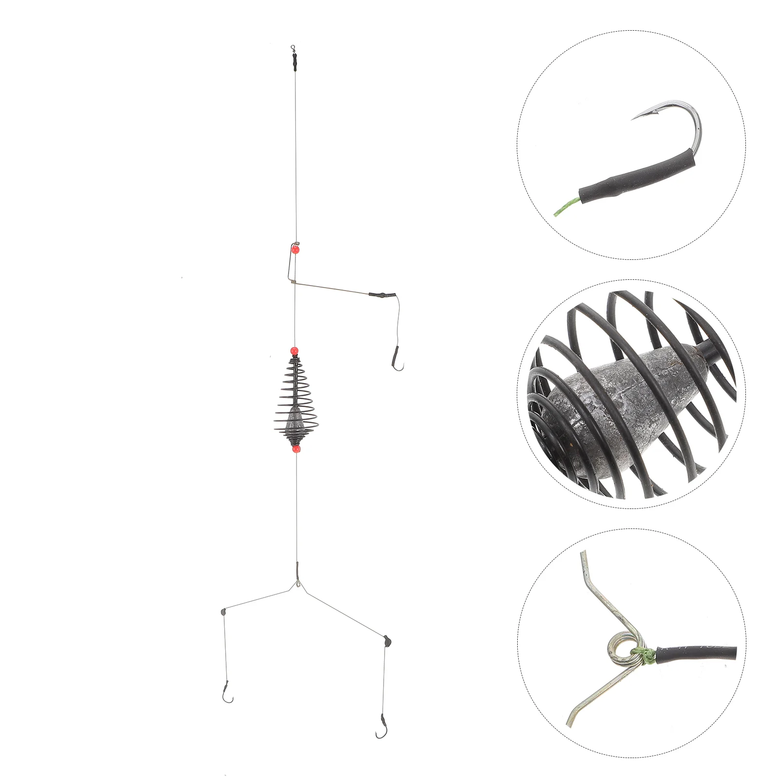 

Bait Cage Feeder Basket Carp Holder Thrower Tackle Tools Inline Coil Accessories Gear Lure Springmethod Baits Luressinkerweight