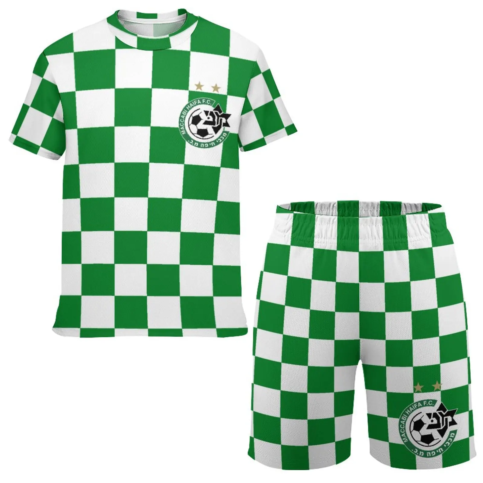 

Футболка с коротким рукавом и шорты из Израиля, Maccabi Haifa FC Junior