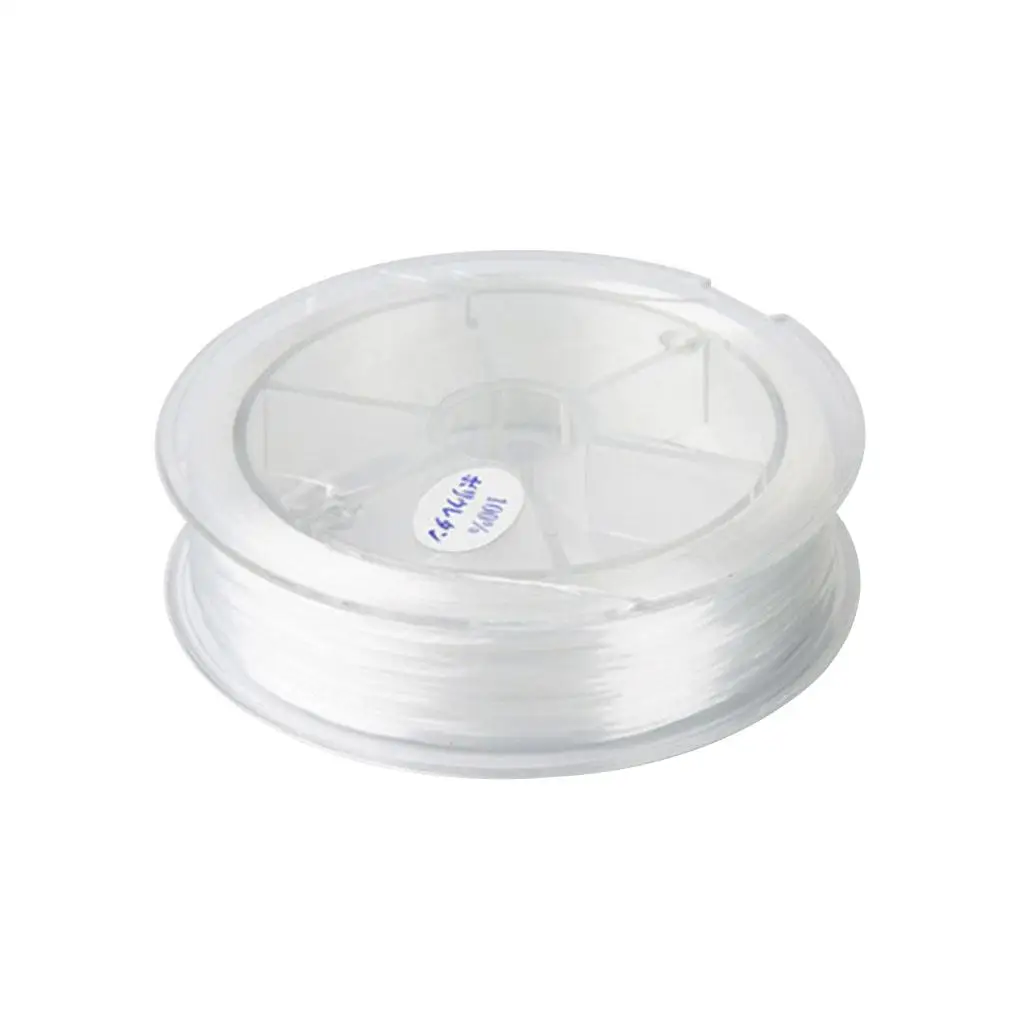 

60/80/100m roll Elastic Beading Thread Jewelry DIY Beading Cord Wristband Bracelet Necklace Anklet Elastic Thread 5 colors