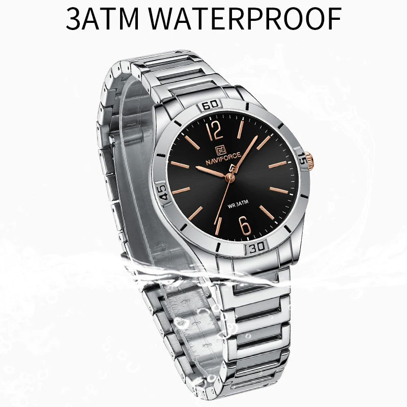 2023 NAVIFORCE New Luxury Women Clock Elegant Quartz Ladies Watch Delicate Dress Waterproof Watches Wristwatch שעונים לנשים