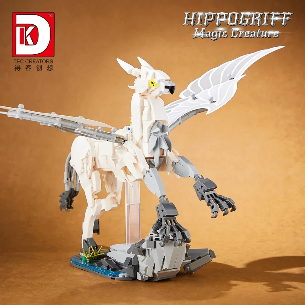 Гарри Поттер Hippogriff Building Blocks MOC Magic World Creature Сборная модель Мини-кирпичи Фигурка