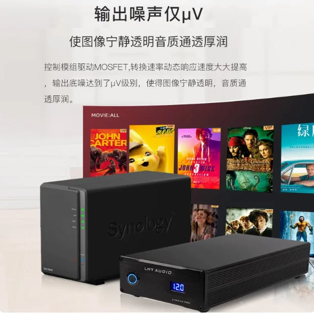 Линейный источник питания LHY Synology 80 Вт 160 DS723 + DS923 NAS