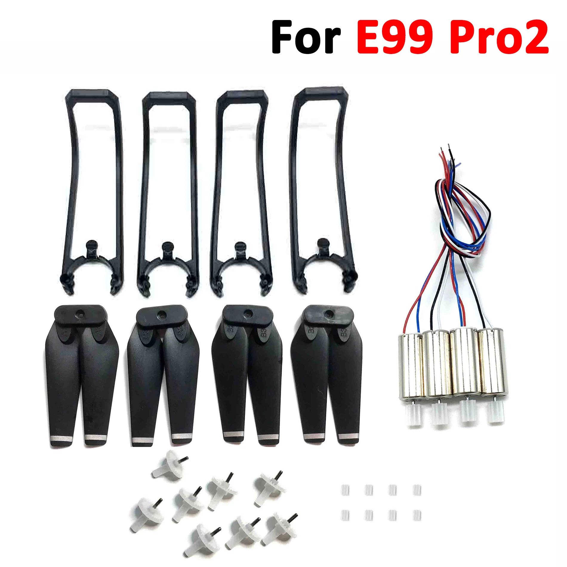 

E99 pro2 Mini Drone Propeller Props Protective Frame CW CCW Motor Big Geras Arm Shell E99Pro2 Replacement Accessory