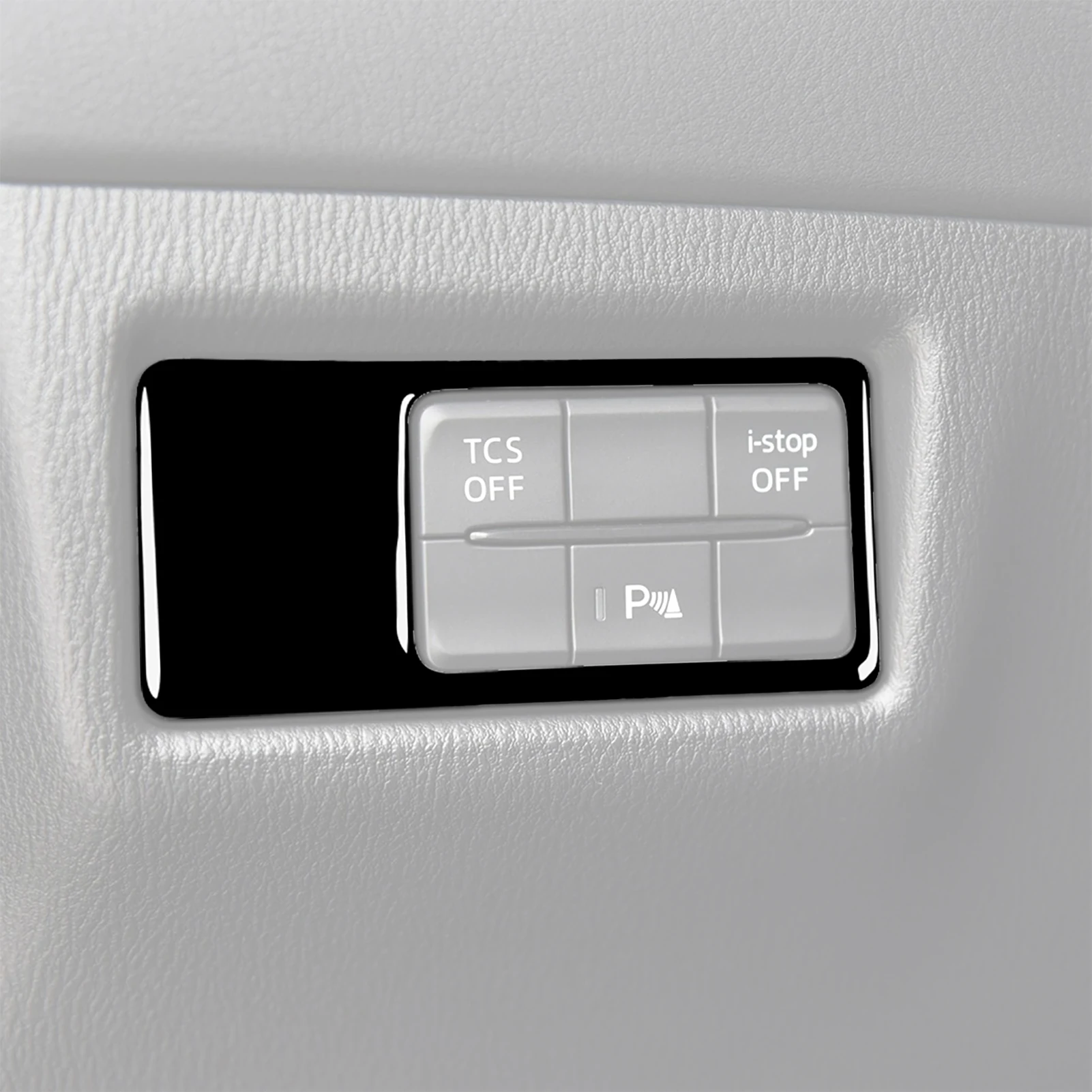 Наклейка на переключатель передней лампы автомобиля для Mazda светильник CX5 2017 2018 LHD RHD интерьерная отделка Авто Стайлинг