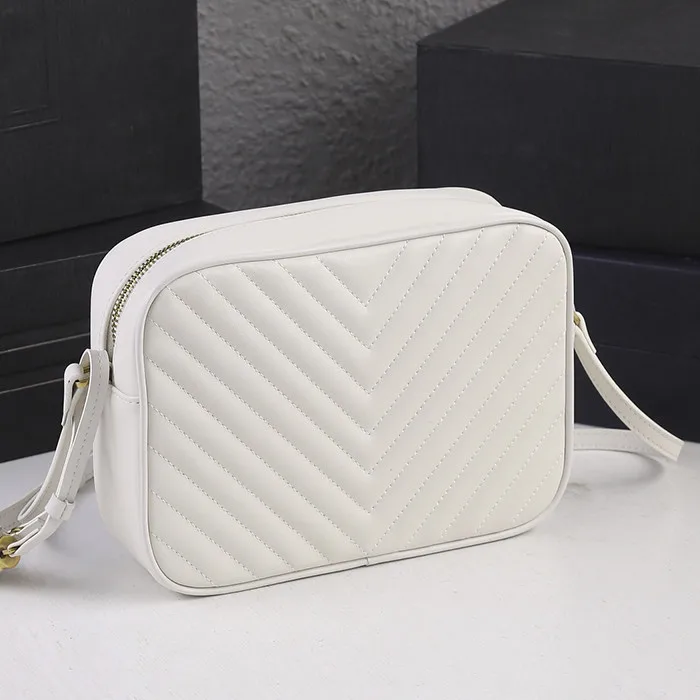 Luxury Designer Sheepskin Bags For Women Shoulder Bags Classic Fashion Trend single shoulder Camera bag Leather bags 3615