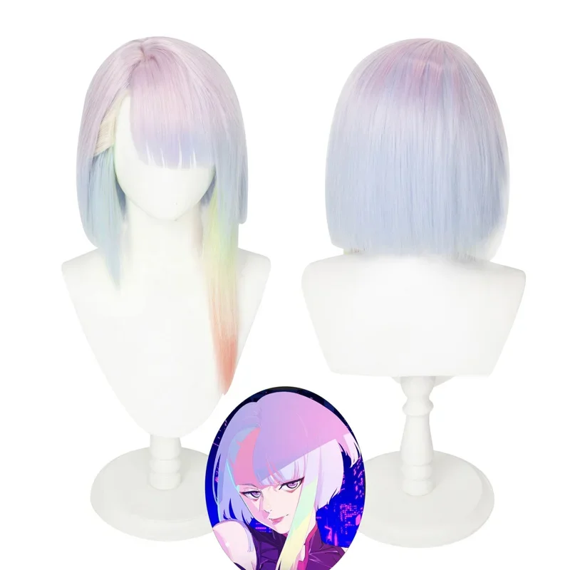 Парик для косплея Люси из аниме киберпанк