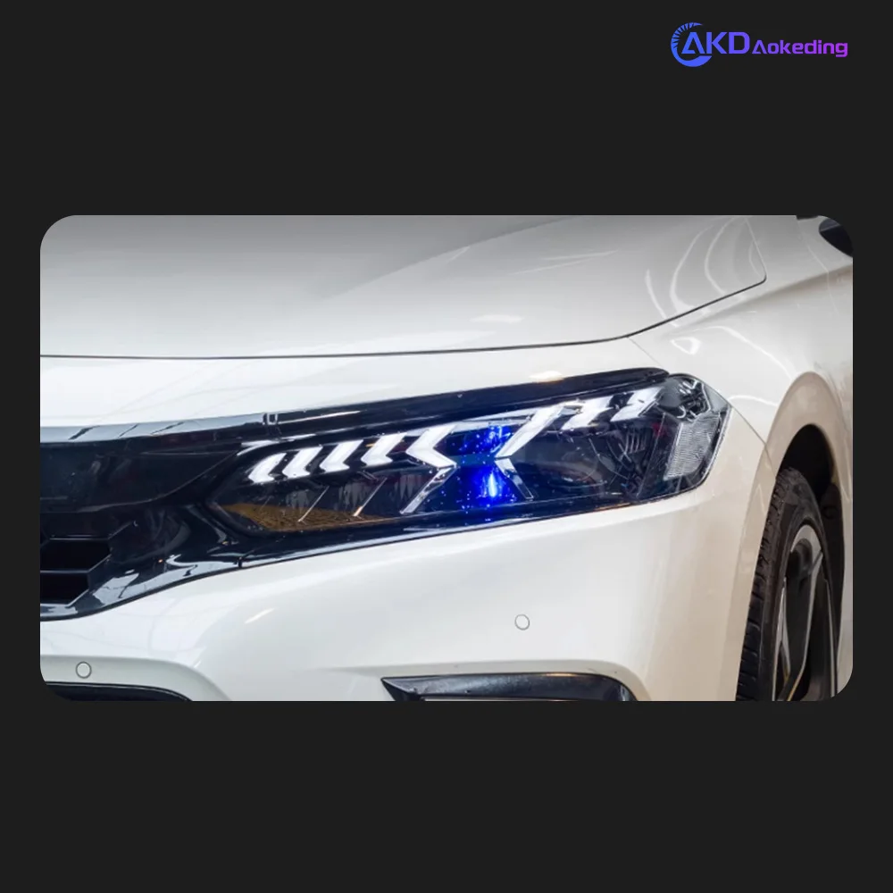 Автозапчасти для Honda CIVIC 11th фары 2022 E-Tron Стайлинг лампы дневного света двойной