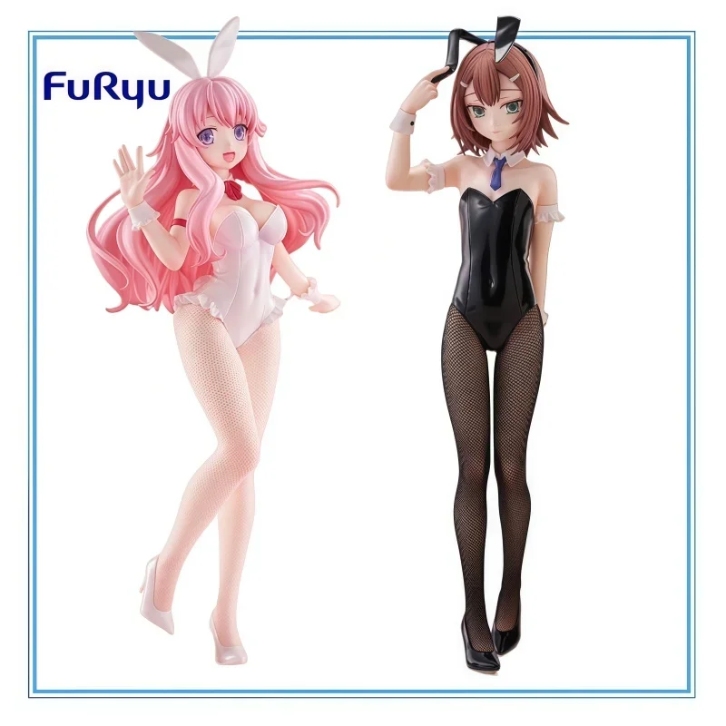 Фото В наличии оригинальная фигурка FuRyu BiCute Bunnies Baka and Test Summon The Beasts 28 см Хидэёси Киношита, аниме-игрушка из ПВХ. №1