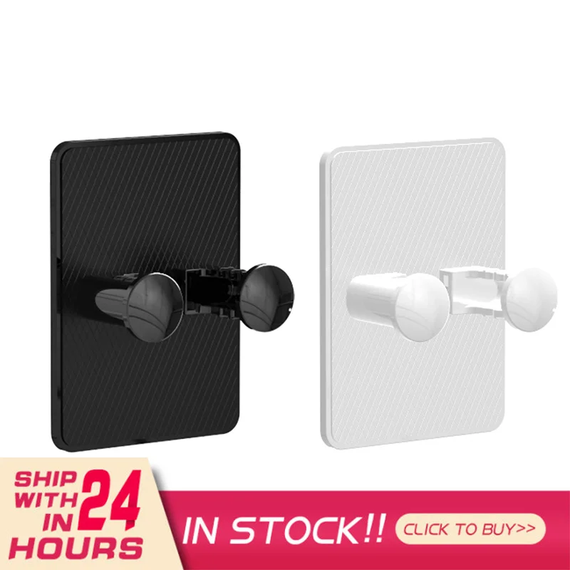 

1PC Waterproof Shaver Holder Hooks Adjustable Razor Rack Shelf Wall-mounted Razor Hooks Plug Holders Bathroom Accessories