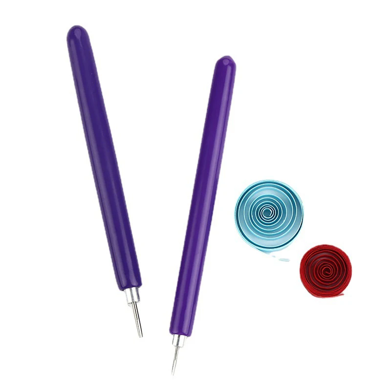 

Quilling Paper Pen Scrapbooking Craft Origami Handle Slotted Structure Practical Quilled Tool