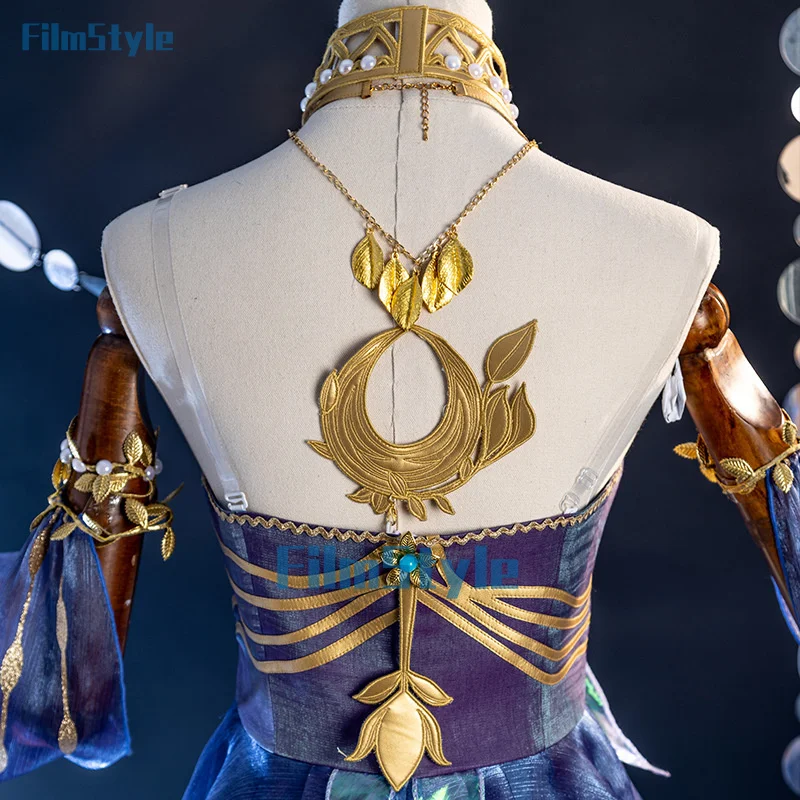 Naiad/Grace косплей игра Личность V костюм Свадебная богиня сладкое элегантное платье