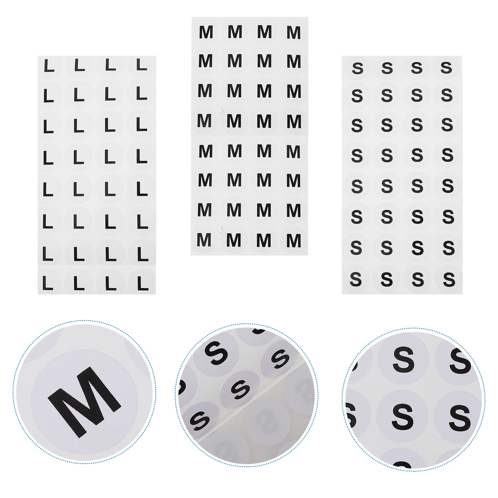 Наклейки по номерам самоклеящиеся наклейки для футболок Размер одежды 1500 шт.