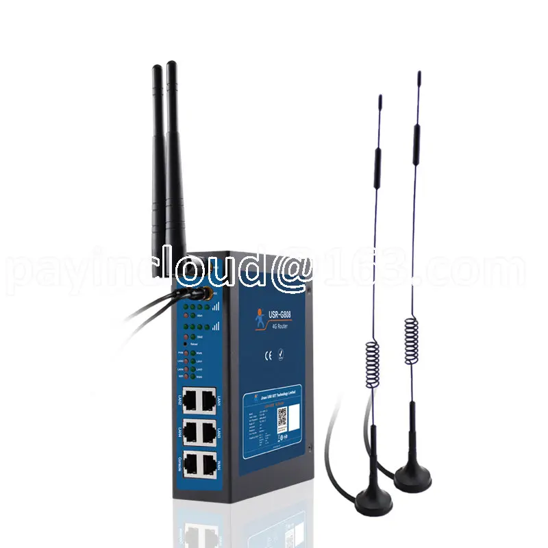 

Двойная карта 4G, промышленный беспроводной маршрутизатор, сетевой Wi-Fi Анти-разъем, стабильный штепсельный Тип