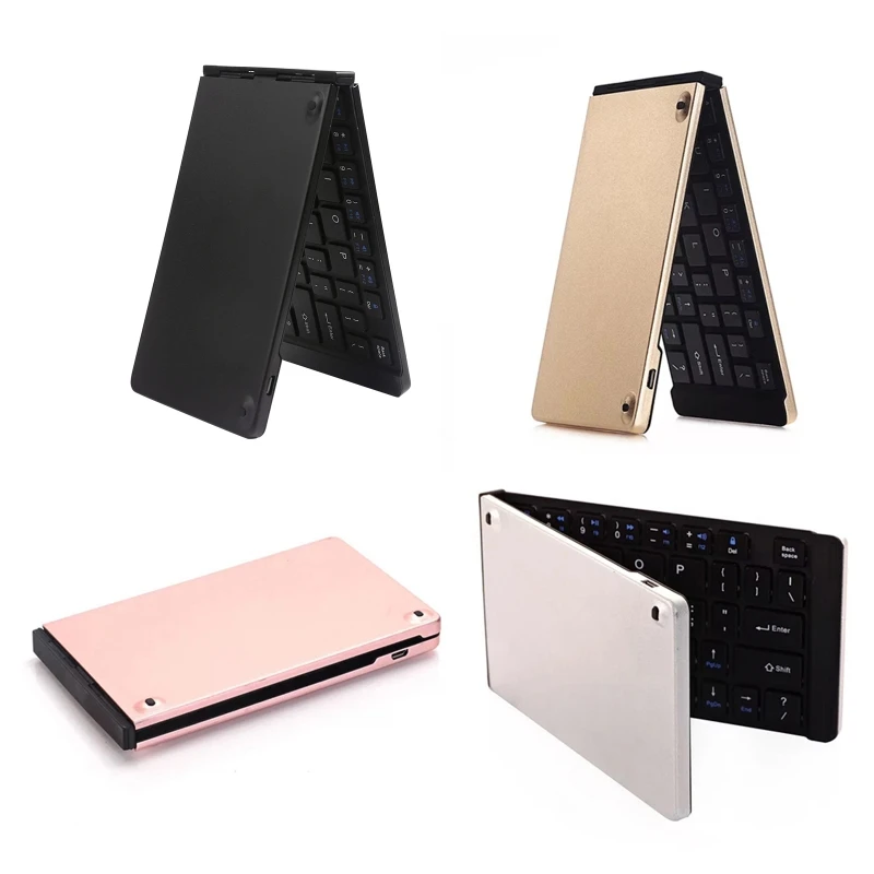 

Беспроводная Bluetooth-клавиатура, 66 клавиш, для iPhone, Android, планшетов и ПК