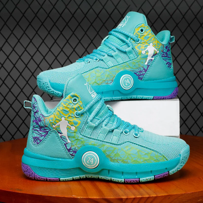 Демисезонные мужские баскетбольные туфли уличные ботинки на шнуровке