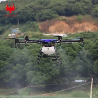 jmr 16l foldingquick disassembly sprayer drone autonomous flight crop drone agriculture fumigation uav with waypoints mapping