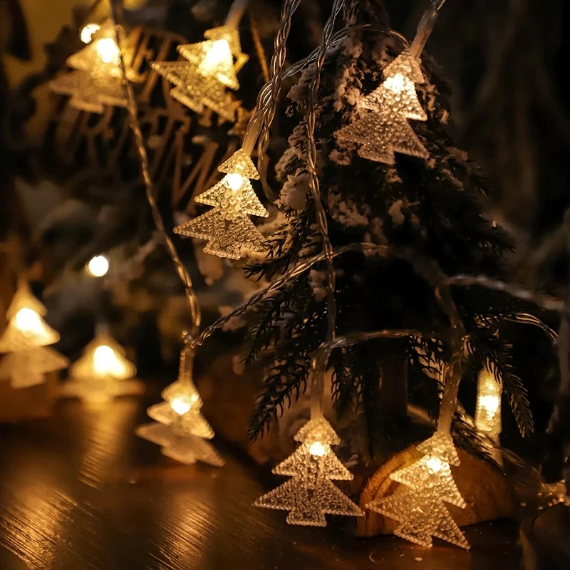 

Battery Operated Star String Light LED Fairy Lights Beads Christmas Tree Garland for Party Wedding Home Holiday Patio Decoration