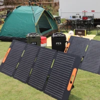200w 400w 600w foldable solar panel system portable flexible solar panel for home solar generator