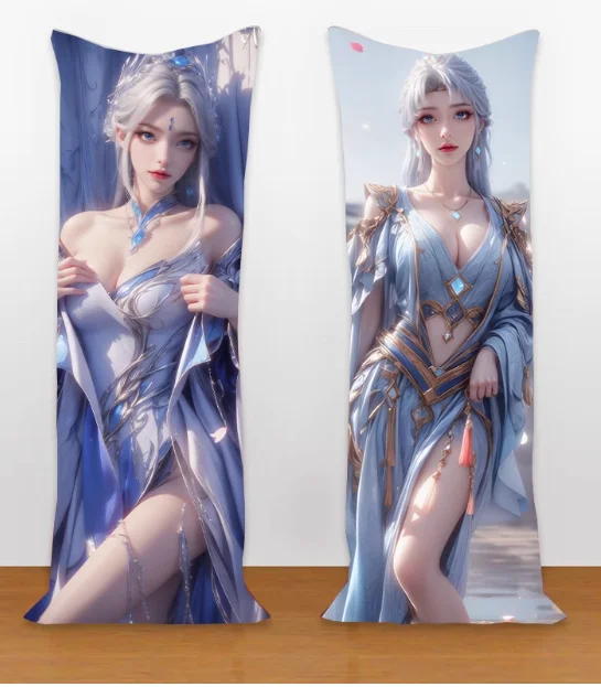 Оригинальное аниме в китайском старинном стиле Sexg Ni yudie Dakimakura двухсторонняя