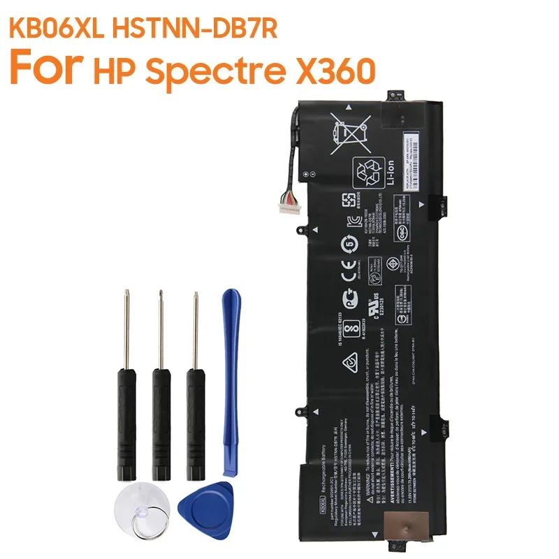 Сменный аккумулятор KB06XL для HP Spectre X360 15-B Z6K97EA 902401-2C1 Z6L01EA Z6K99EA 6860 мАч