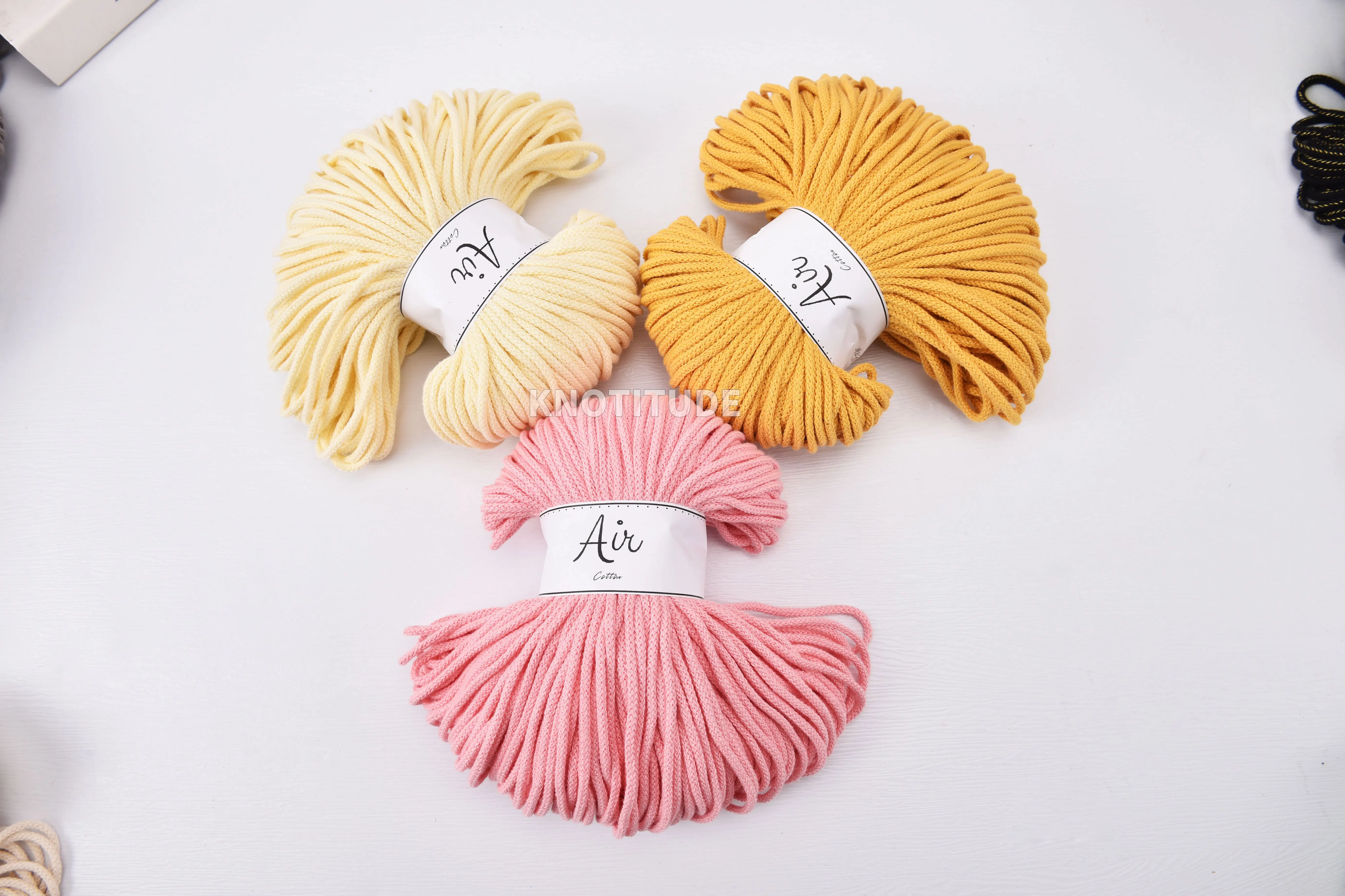 Хлопковый шнур с оплеткой 3 мм веревка для изготовления поводков домашних