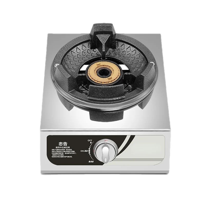 

Gas Stove Domestic Bench Top Double Stove Gas Single Stove Medium High Pressure Fire Stove Liquefied Gas Stove