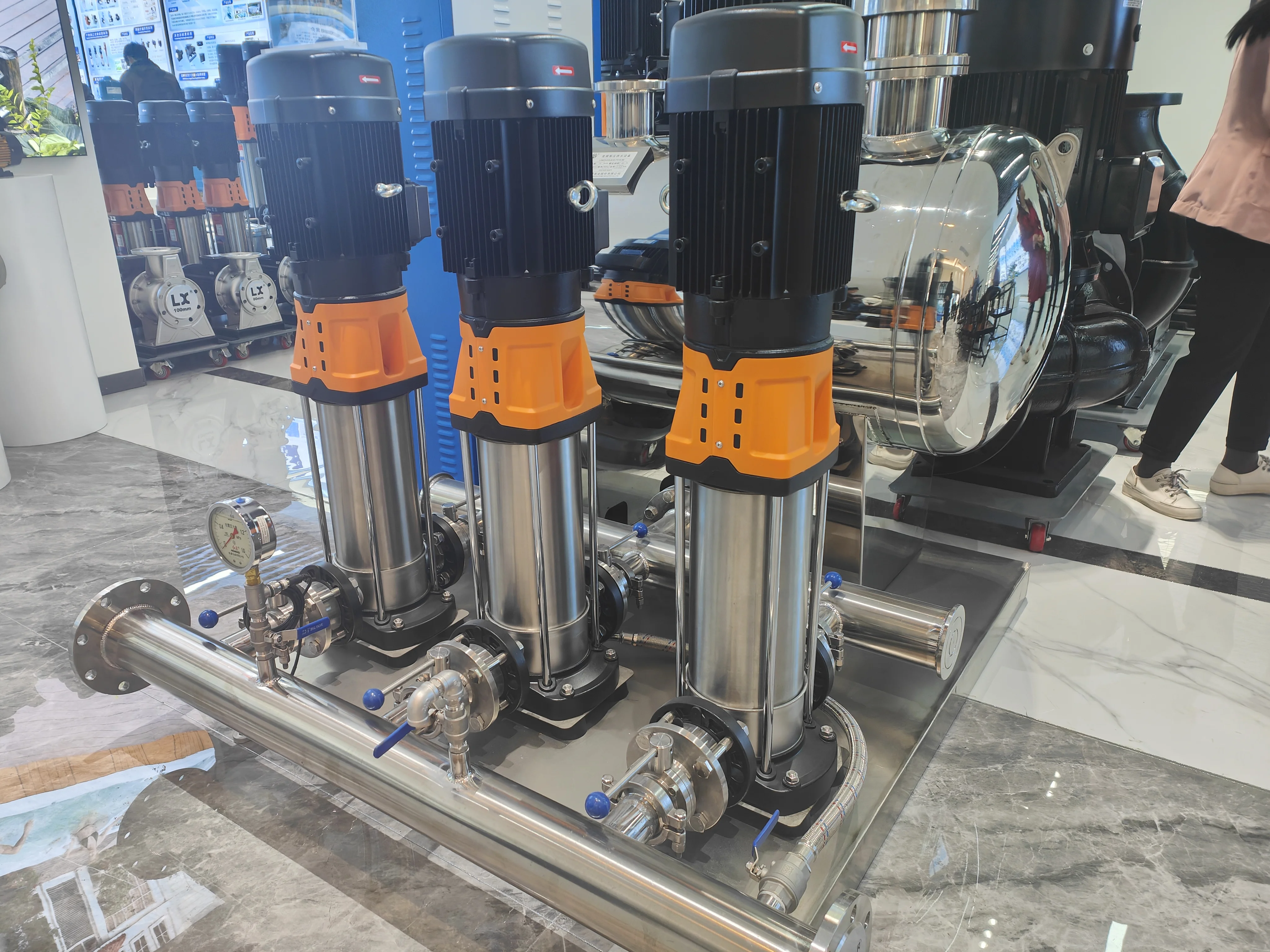 Центробежный водяной насос CNP Вертикальный многоступенчатый центробежный