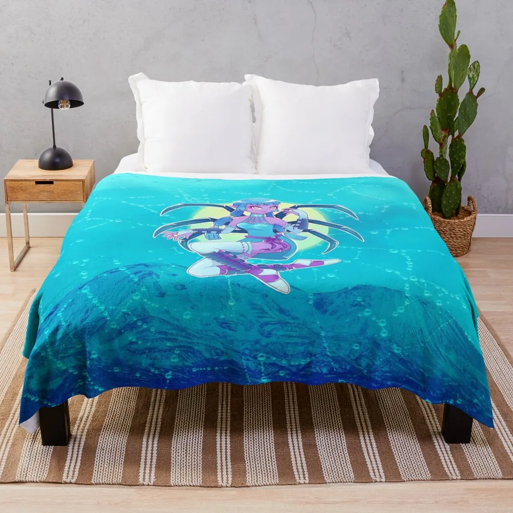 Jorogumo японское одеяло Yokai Spider Demon роскошное движущиеся тяжелые дорожные одеяла