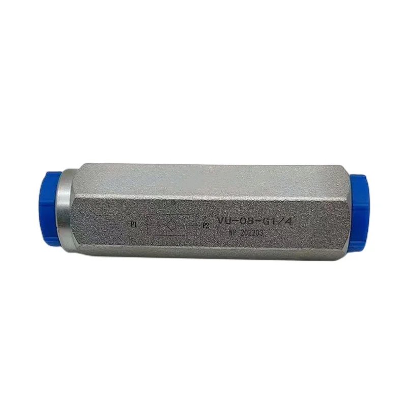 VU-08 VU-10 VU-12 VU-16 VU-20 Обратный клапан G1/4 G3/8 G1/2 G3/4 G1 Гидравлическая промышленность