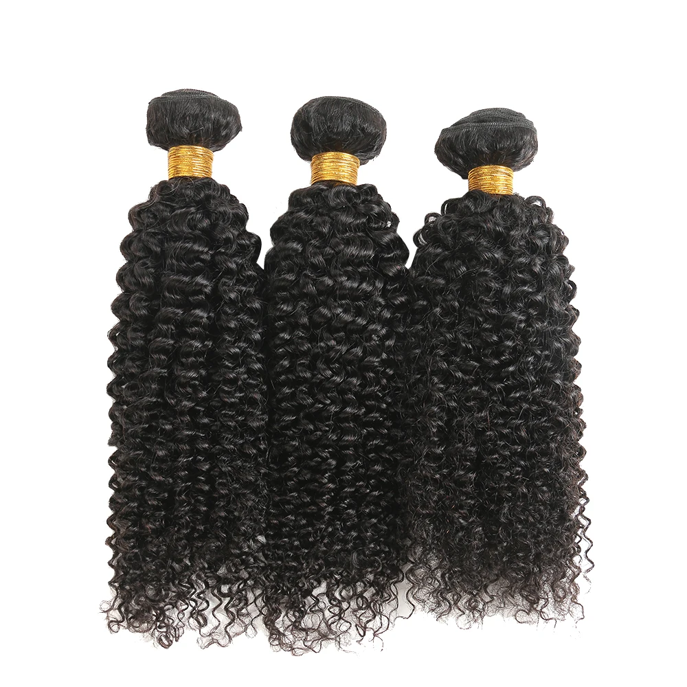 Кудряпряди с фронтальным переплетением IJOY бразильские волосы 3 пряди застежкой