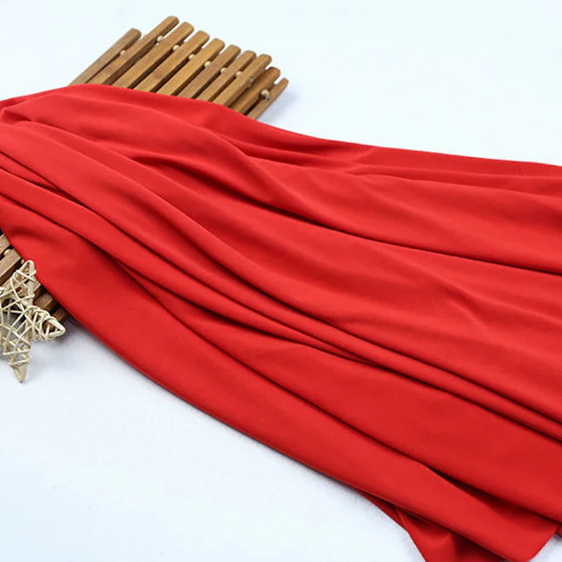 Четырехсторонняя тянущаяся ткань для путешествий Акула молочный шелк мягкая и