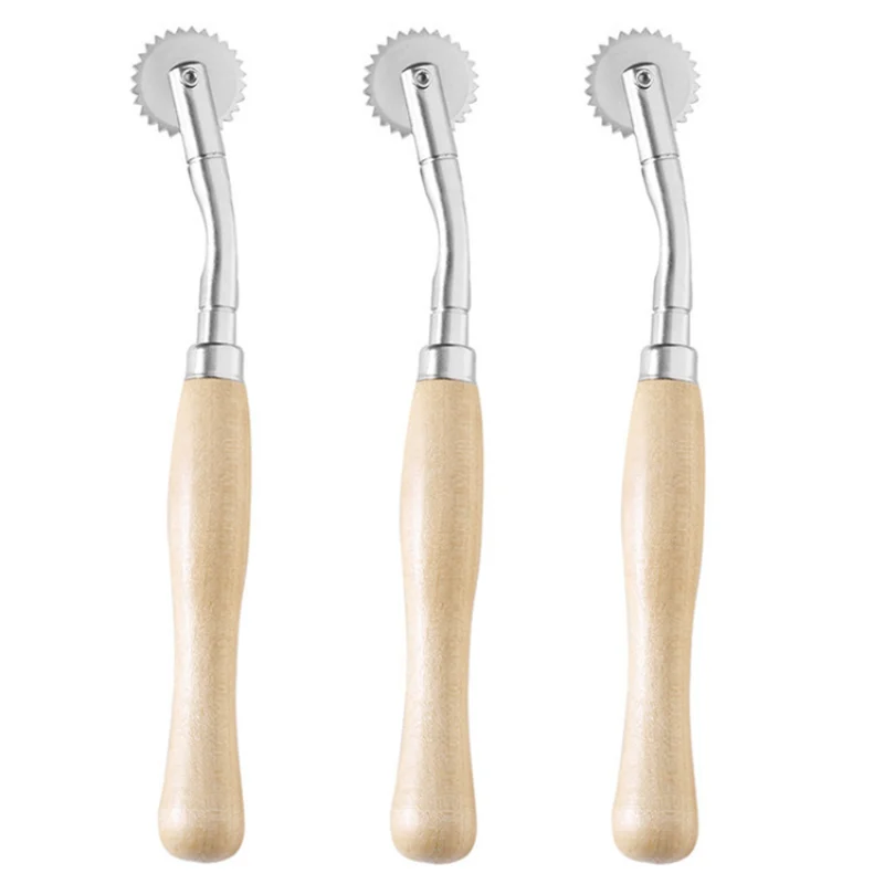 

1Pc Stainless Steel Leather Cloth Paper Overstitch Wheel Gear Roulette Spacer Sewing Leather Craft Tool 2.5mm Gear