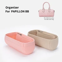 purse organizer insert divider handbag tote inner pockets storage bag in bag 11 specially design perfect for papillon bb