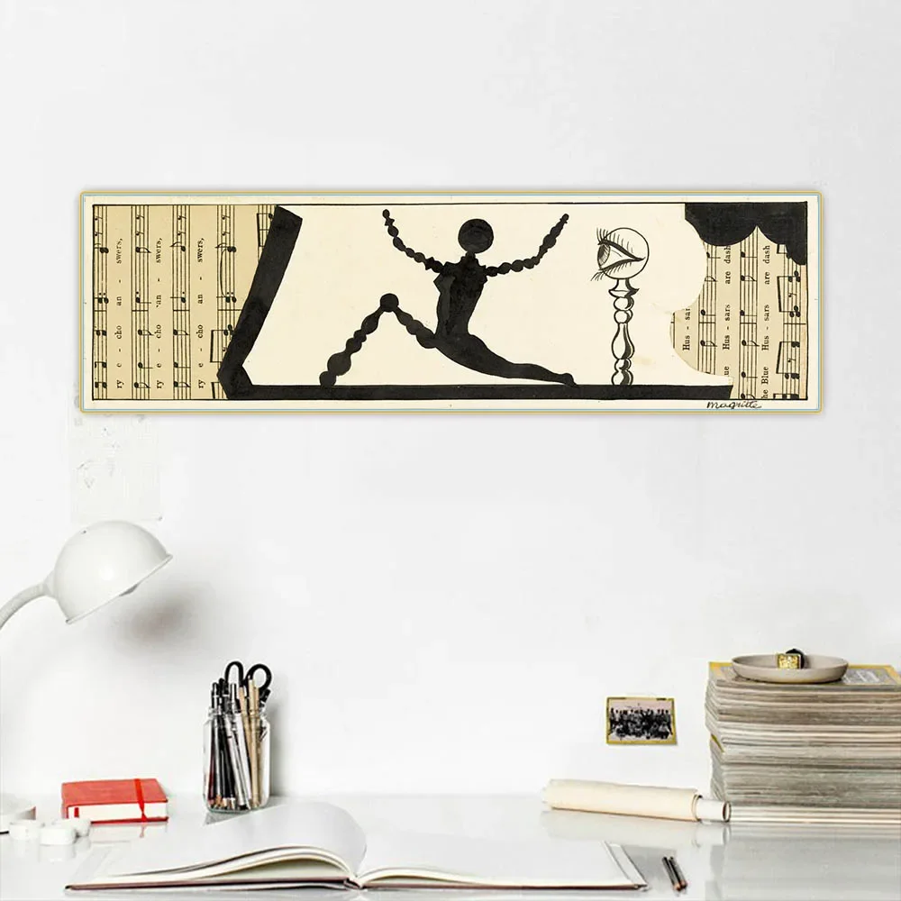 Печать на холсте &quotМузыка (Дизайн заголовок страницы) 1926&quot Citon