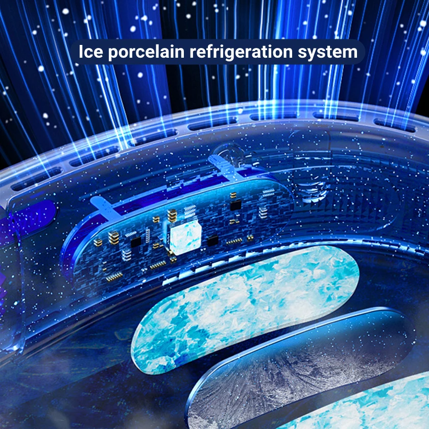 Портативный беспроводной вентилятор Mijia 4000 мАч