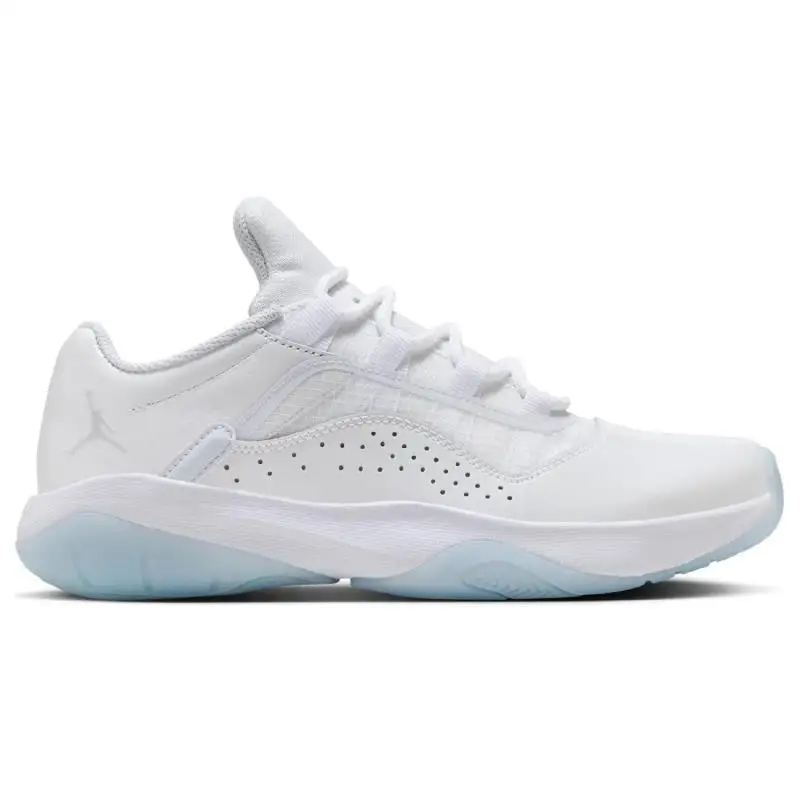 Женские кроссовки Nike Jordan 11 низкие белые ледяные синие DV2629-140