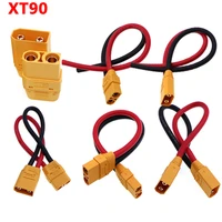 1pcs xt90 h fm 10awg male female connector plug silicone wire rc battery cable for rc model aircraft electric vehicle uav