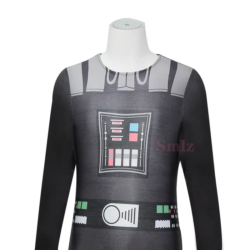 Детский костюм для косплея на Хэллоуин Reneefor черный комбинезон Дарта Вейдера