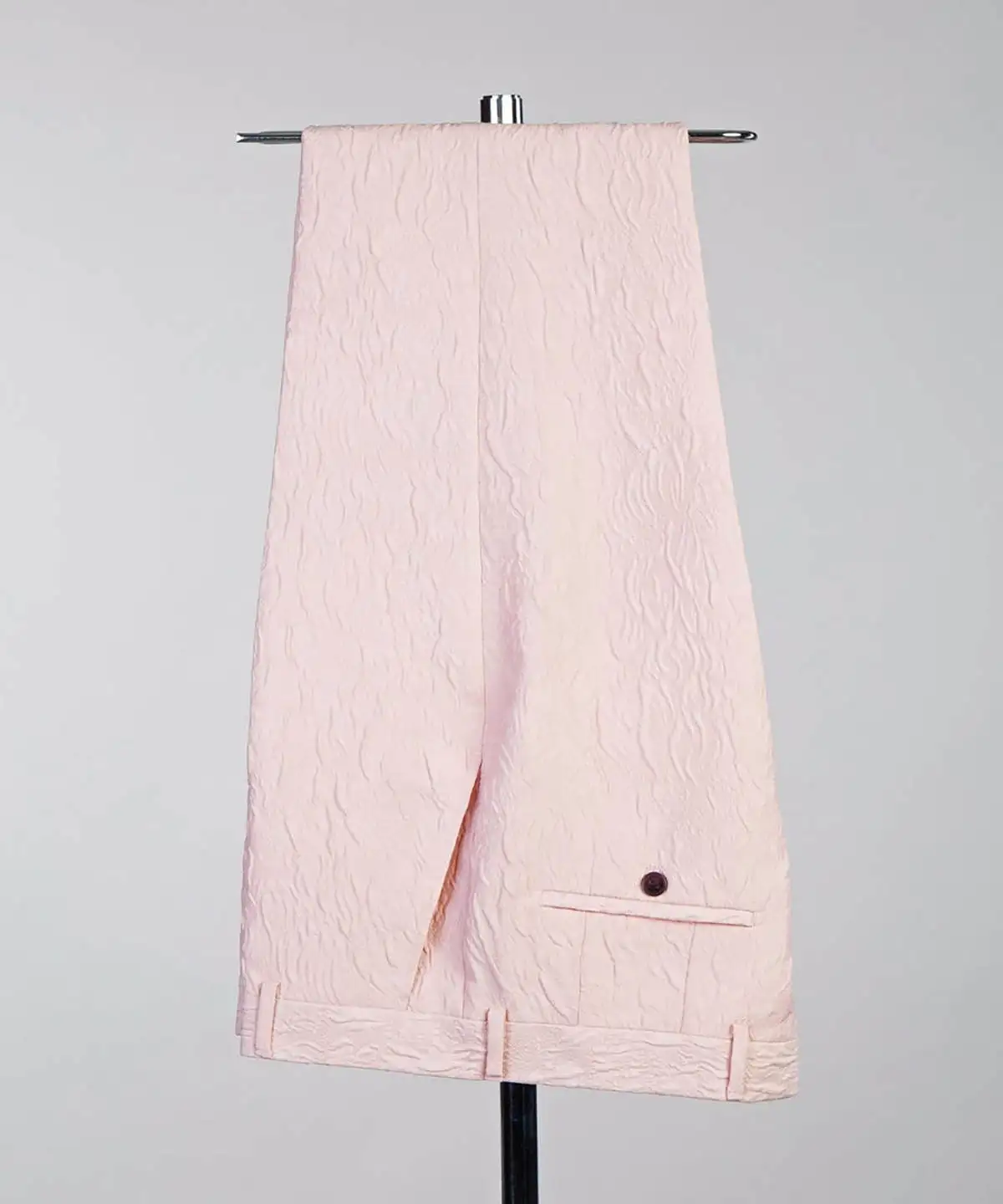 z żakardowym nadrukiem garniturów męskich Zestaw smokingów ślubnych 3-częściowy marynarka Slim Fit Spodnie Wykonana na zamówienie Męska