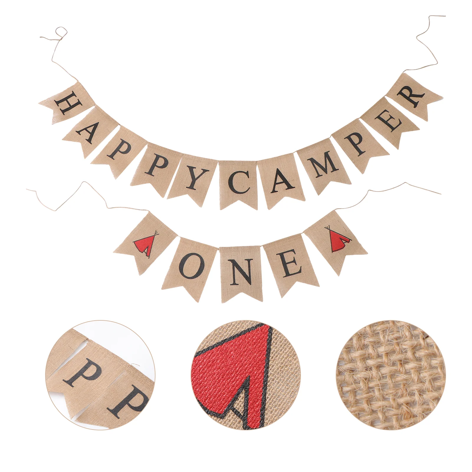 

1 Set Camping Party Decor Letter Banner Birthday Party Decorations Camping Ceiling Decorations Happy Cmper Banner Theme Bunting