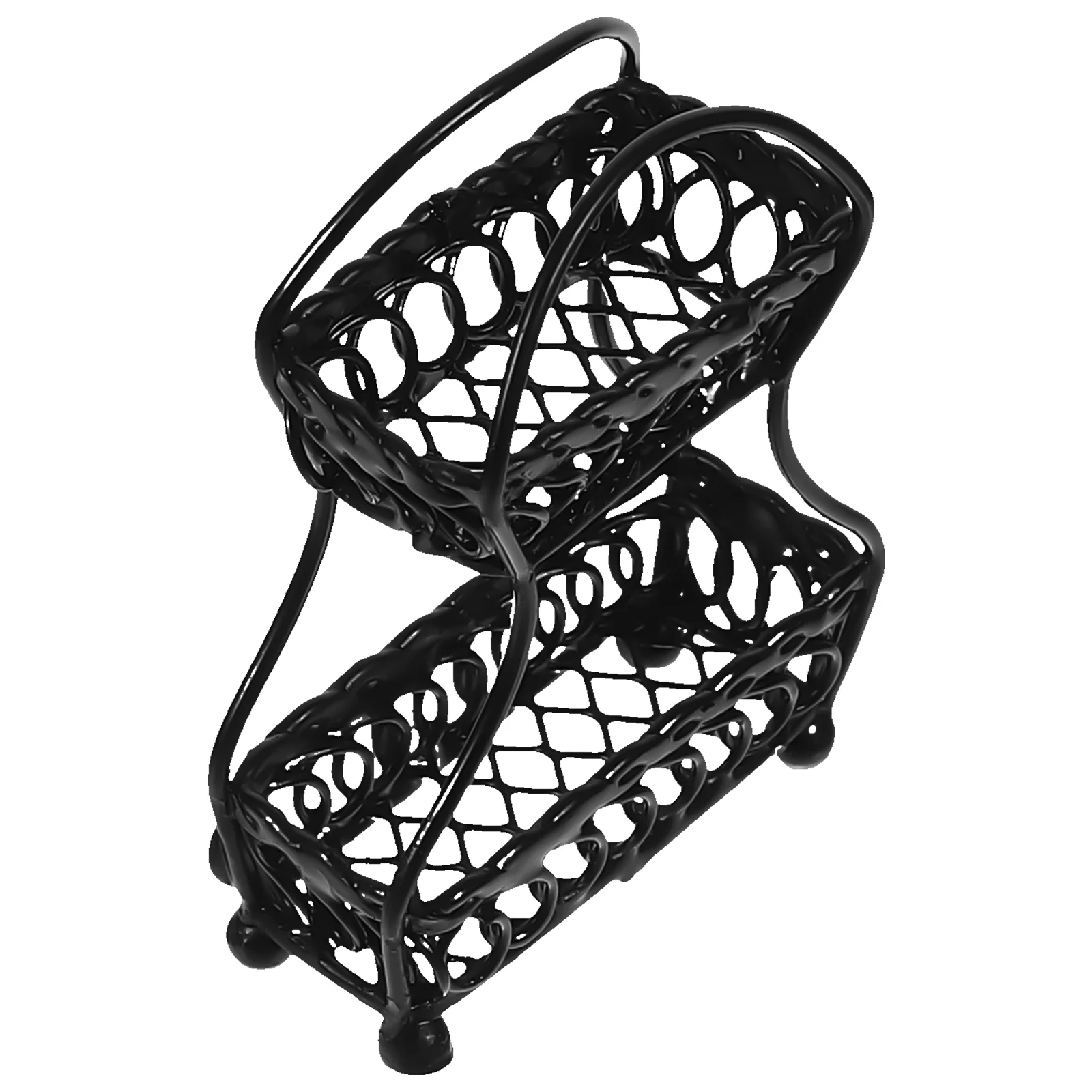 

Mini Fruit Basket Model Dolls Fruit Basket House Pretend Play Kitchen Accessory