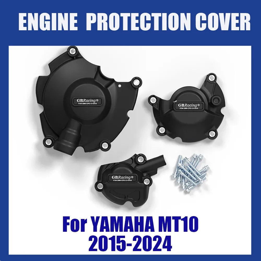 Фото ДЛЯ YAMAHA MT-10 2015 2016 2017 2018 2019 2020 2021 2022 2023 Защитный чехол двигателя №1