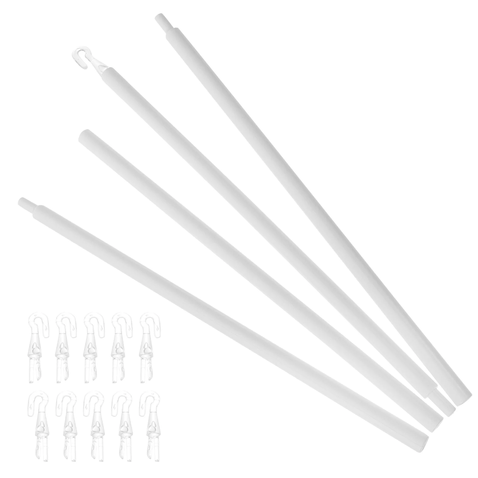 

Vertical Blind Rod Window Tilt Wand White Curtains Plastic Hitch Accessories Replacement Drapery