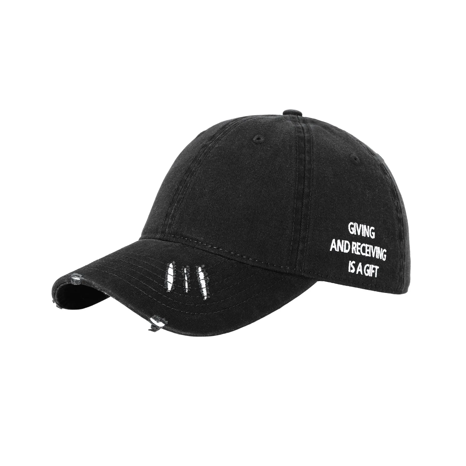 

New hat trend duck tongue hat spring and autumn Korean version net red tide brand couple hole summer sunshade Sun Baseball Cap